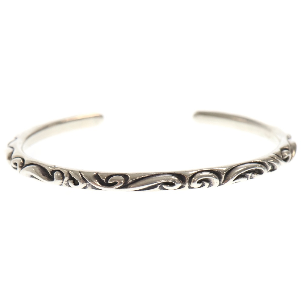 BANGLE SCROLL スクロールバンドバングル ブレスレット シルバー Bランク