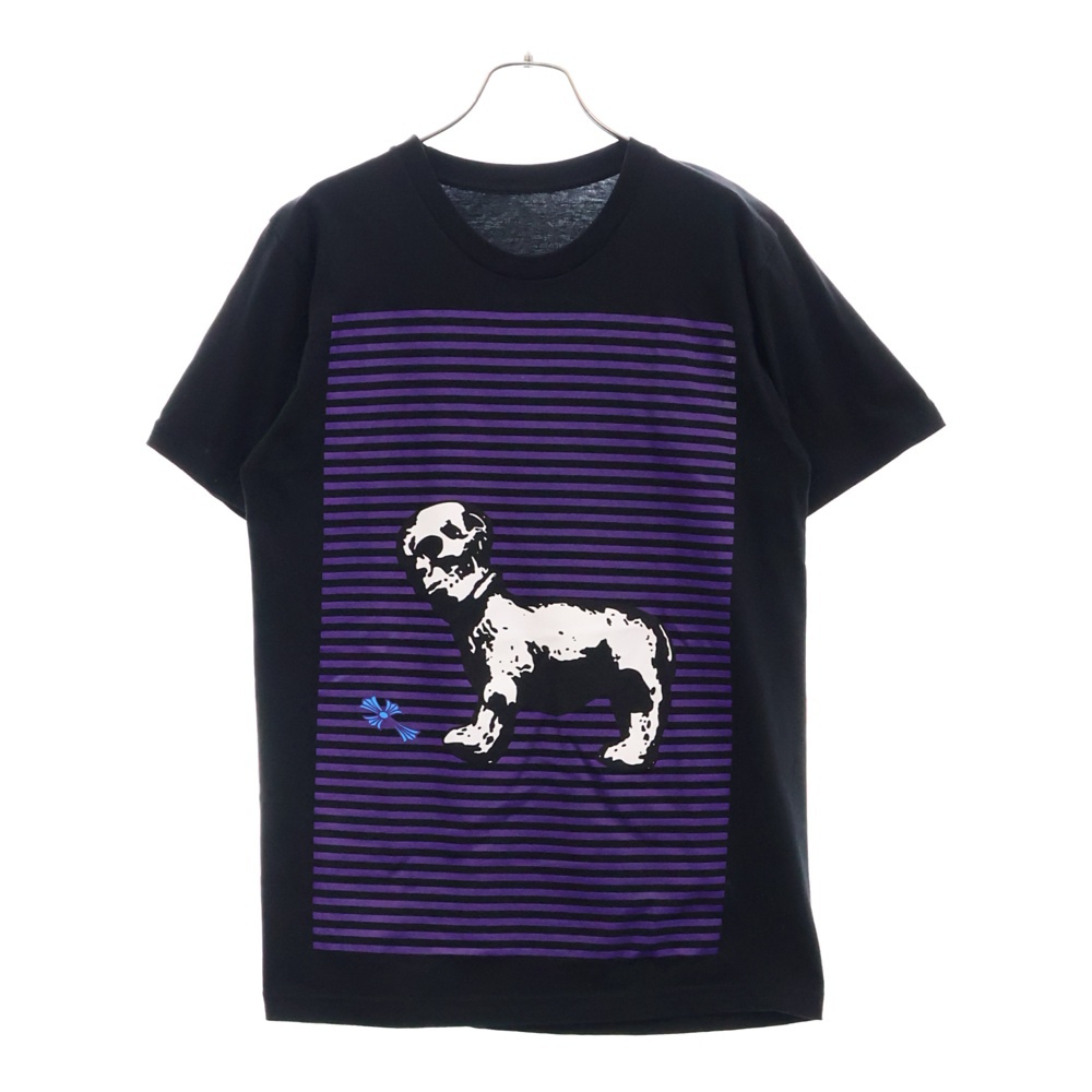 FOTI SKEETER スキーター 半袖 プリント Tシャツ ブラック/パープル Aランク
