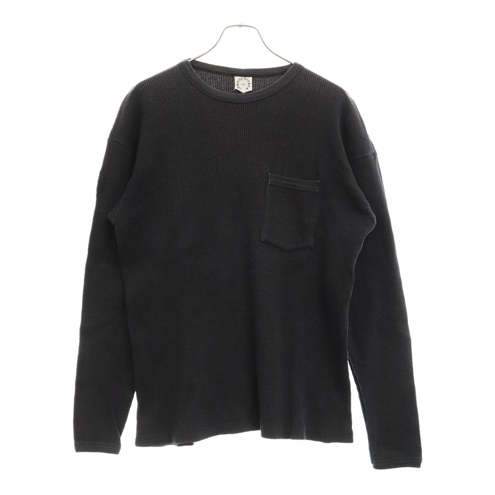 OLD Dagger Thermal L/S Tee FUCK YOU オールドモデル ダガー刺繍 ファックユー サーマル長袖Tシャツ ブラック Bランク