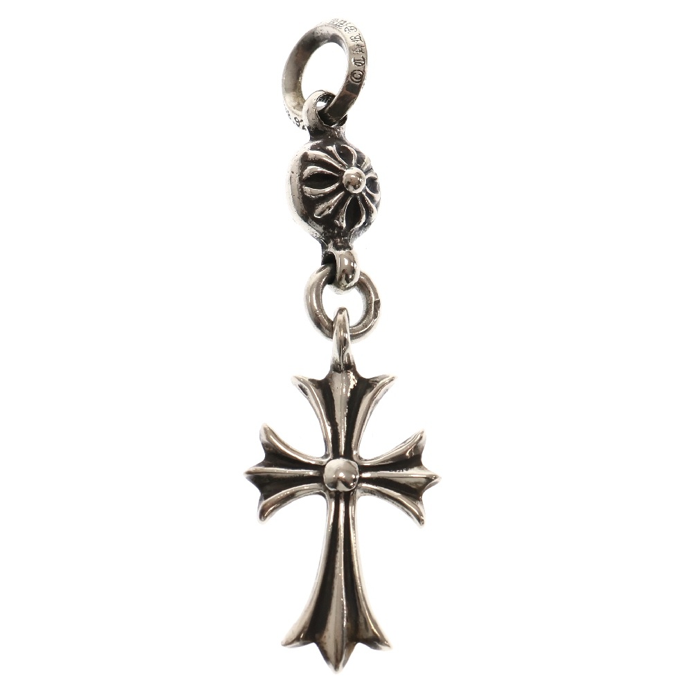 1B TNY CH CRS 1ボールタイニーCHクロス チャーム シルバーネックレストップ シルバー Bランク