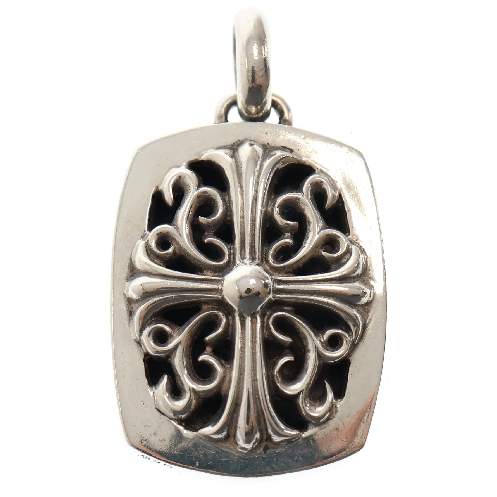 ハンドメイド　クロム CHROME HEARTS クロムハーツ 1.5クラシックオーバルクロス