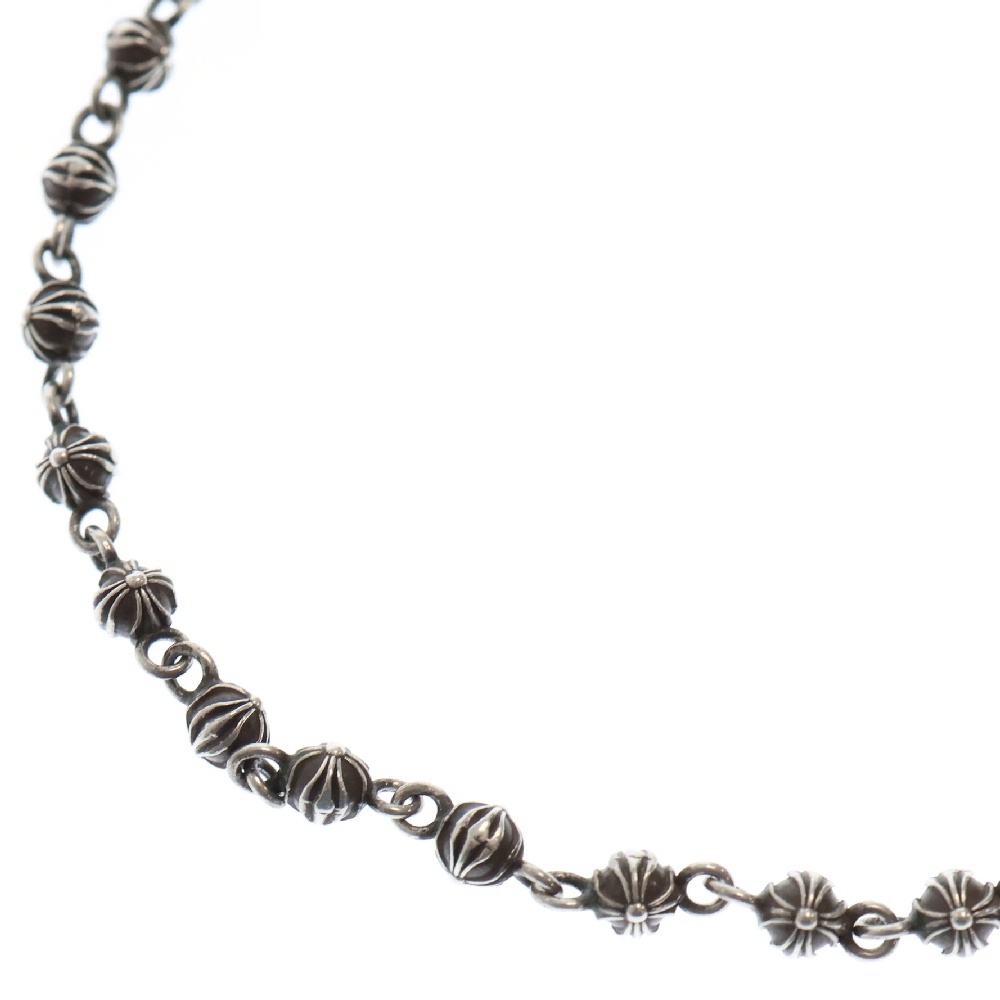 TNY BEADED CHN タイニービーズチェーン シルバーネックレス 20inch Bランク