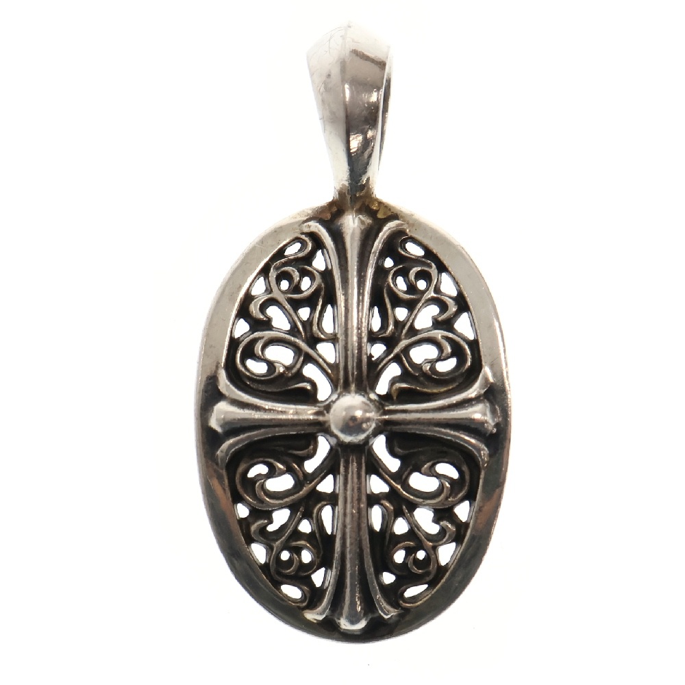 CLSC OVAL クラシックオーバル シルバーネックレストップ Bランク