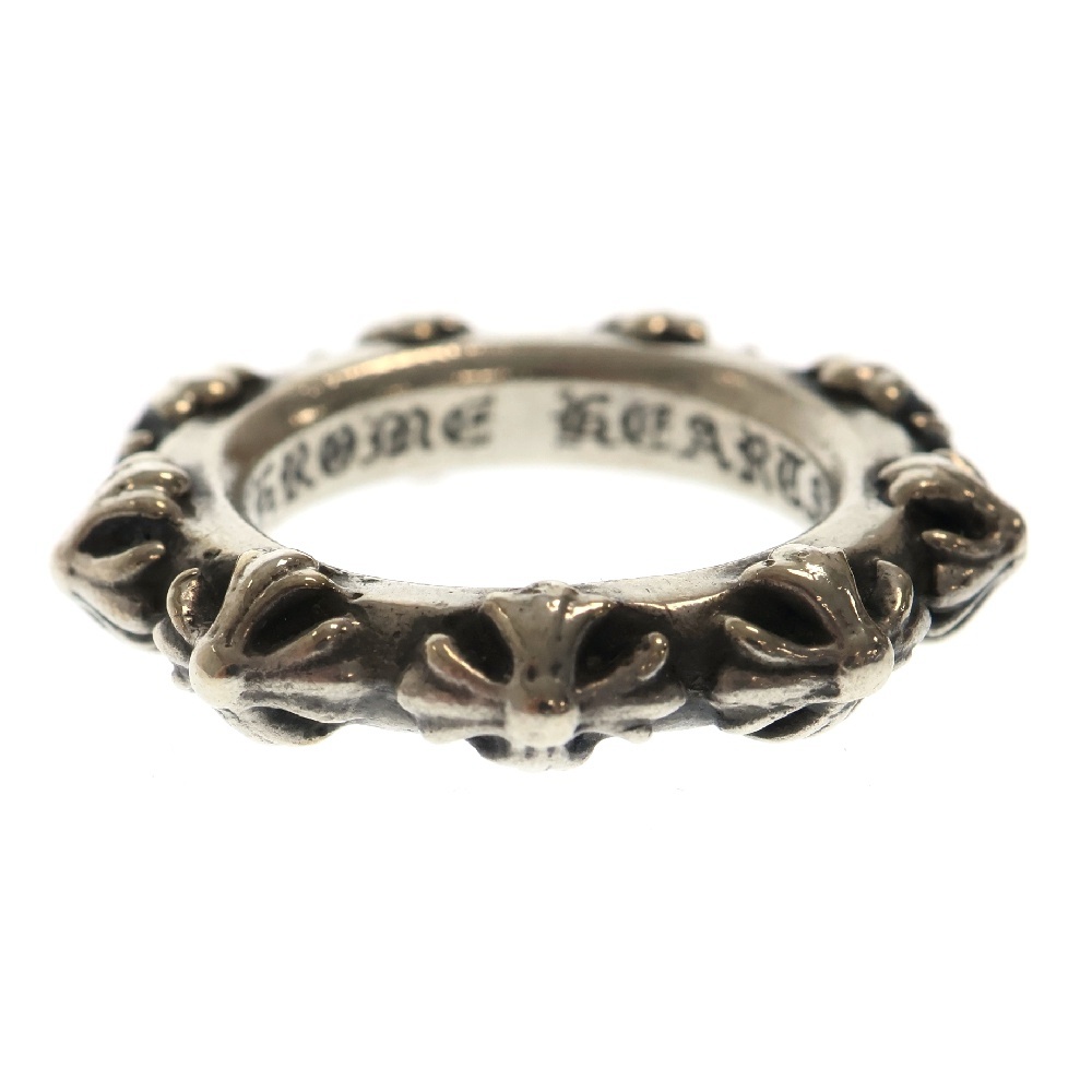 CROSS BAND RING クロスバンドリング 16.5号 シルバー Bランク