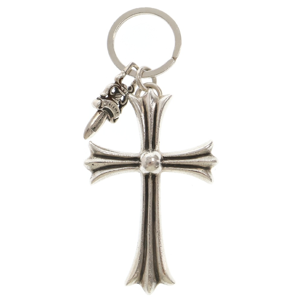 CH CRS LG&No5 DGGR ラージクロス#5ダガーキーリング オールドシルバーキーリング 国内ギャランティ付き Cランク