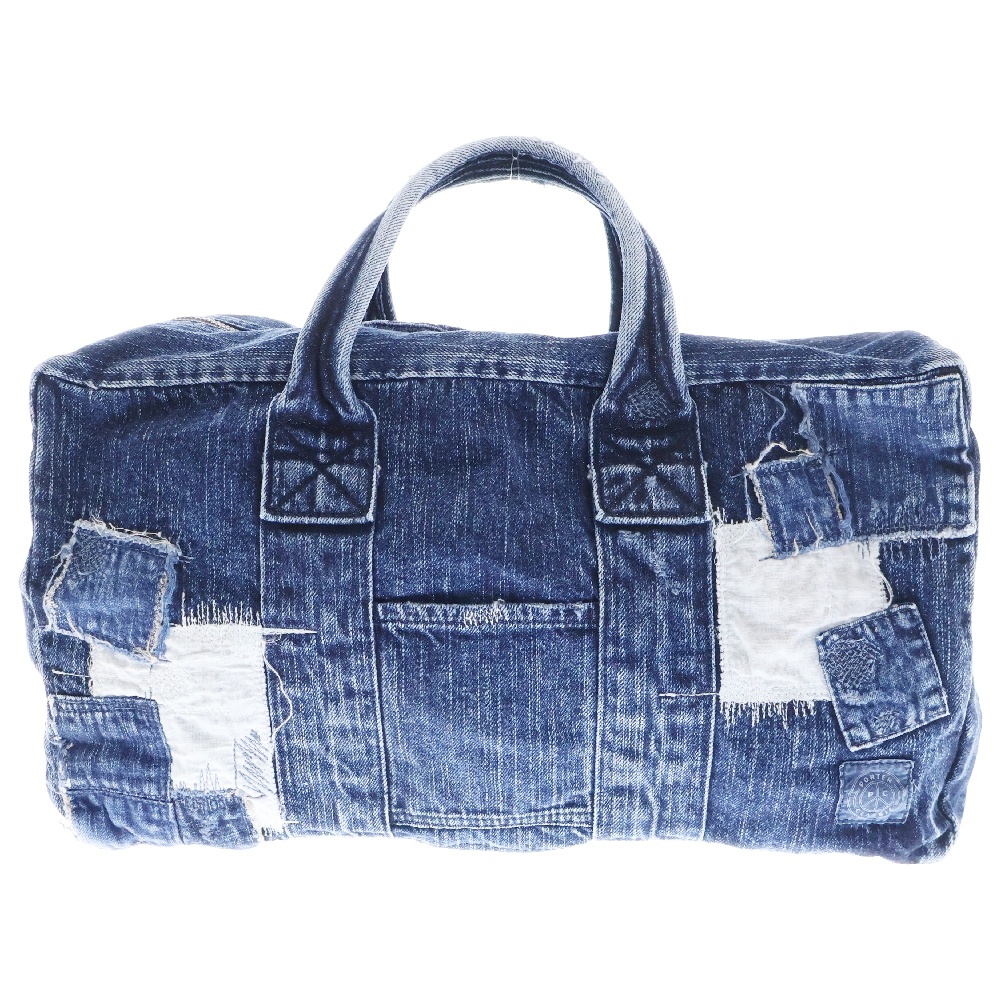 VINTAGE DENIM BAG S ヴィンテージ デニム ハンド バッグ インディゴ PC-005-2261-41-08 Bランク