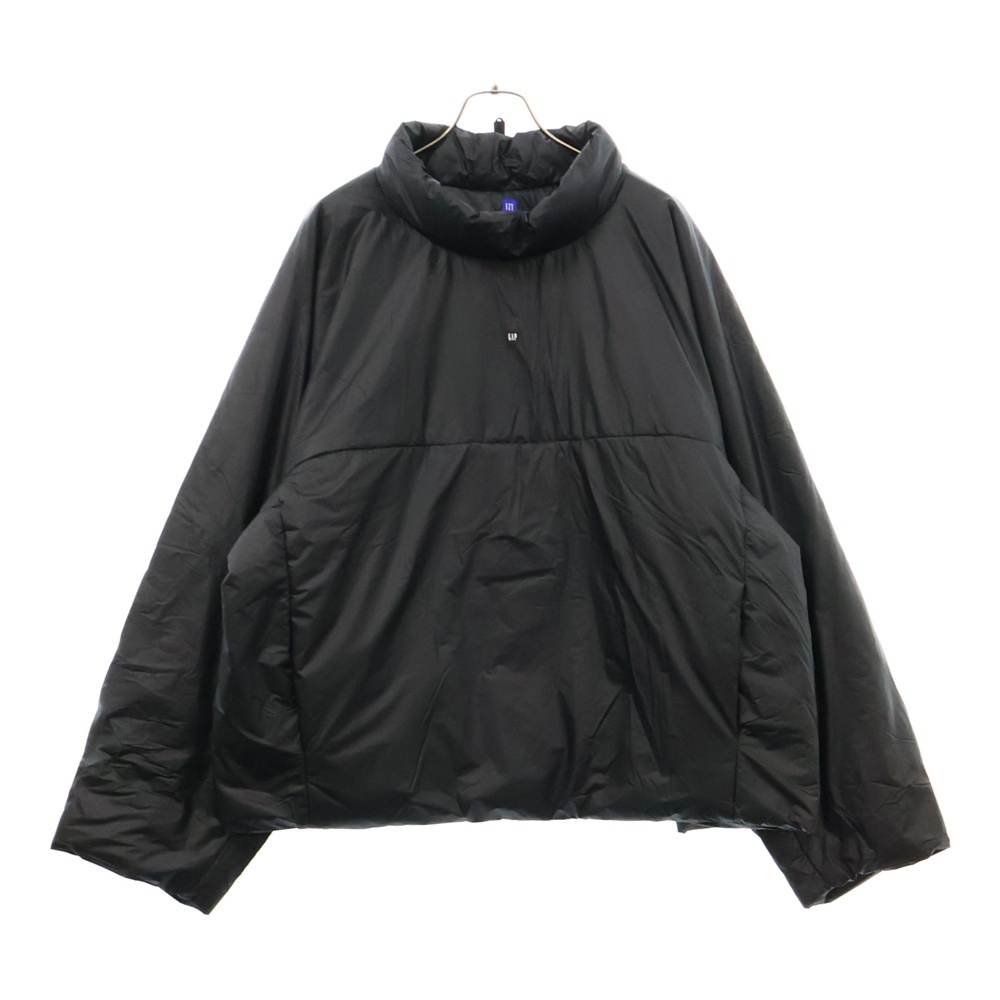MOCK NECK P PUFFER プルオーバーパッファージャケット ブラック Aランク