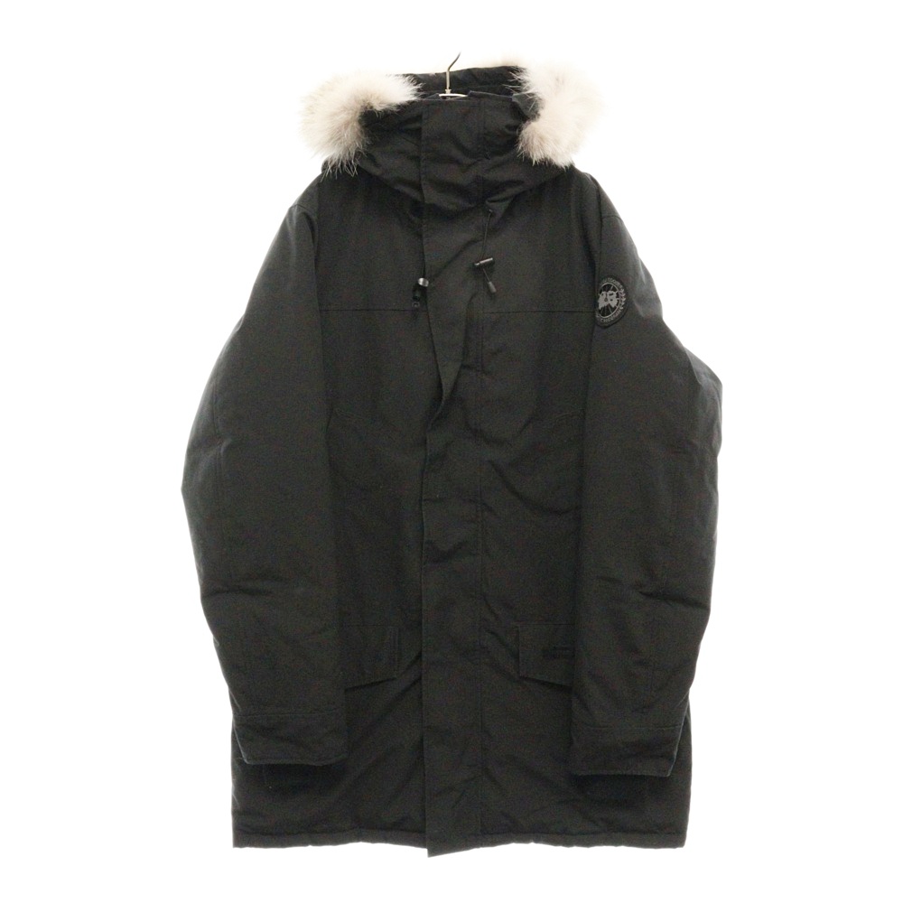 BLACK LABEL LANGFORD PARKA ラングフォードパーカー ファー付き ダウンジャケット アウター ブラック 2062MB Bランク