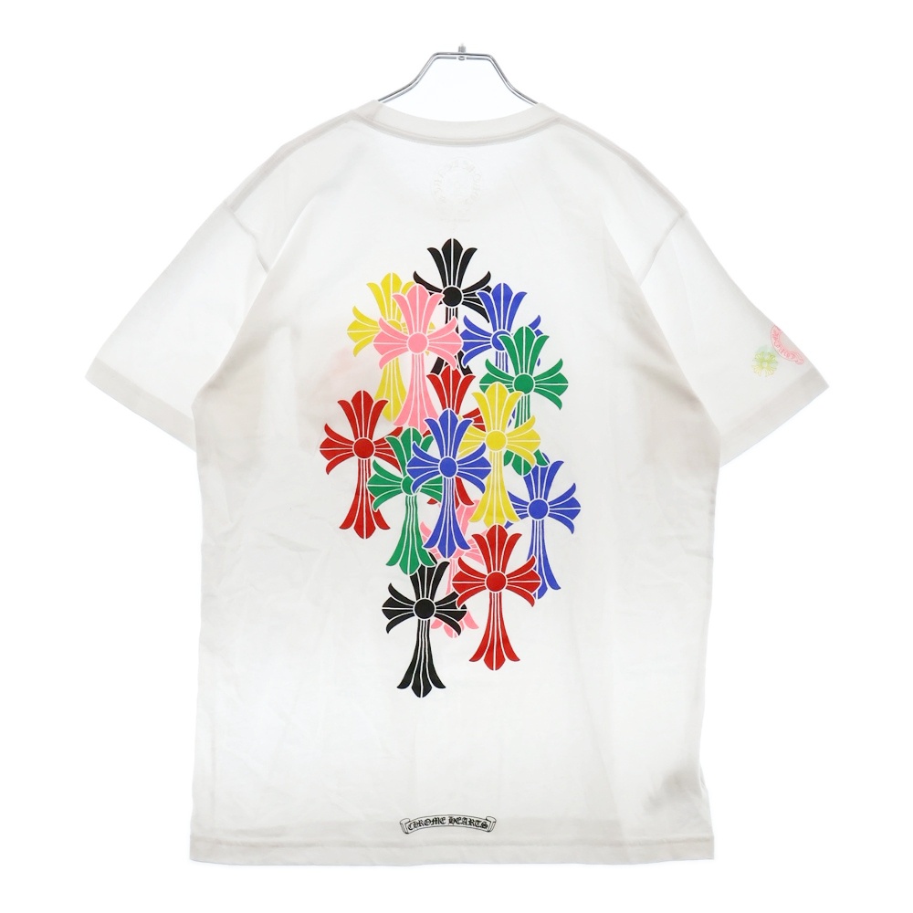クロムハーツ MULTI COLOR SEMETERY CROSS S/S TEE マルチカラー