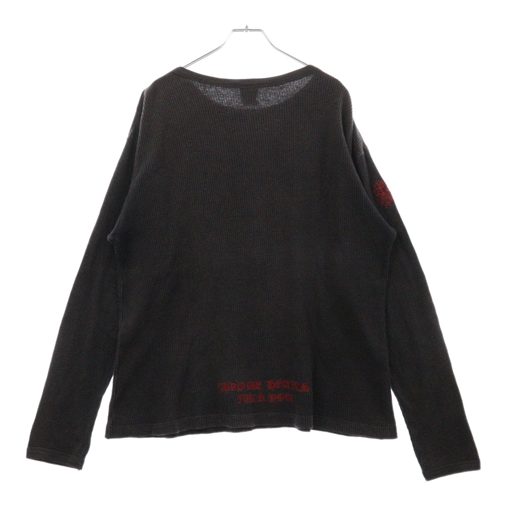 OLD Dagger Thermal L/S Tee FUCK YOU オールドモデル ダガー刺繍 ファックユー サーマル長袖Tシャツ ロングスリーブカットソー ブラック Cランク