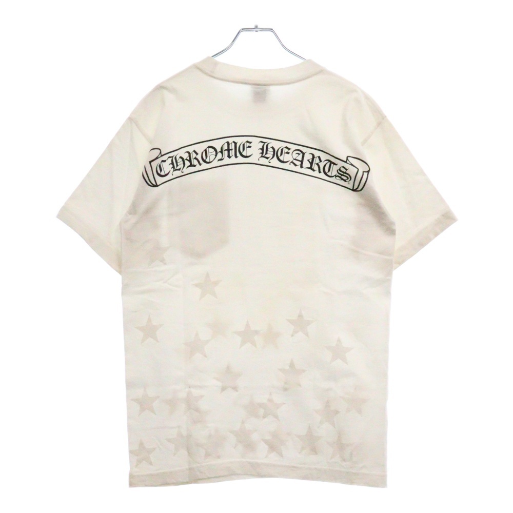 OLD Scroll Label Star オールド バックスクロールラベル スタープリント半袖Tシャツ カットソー ホワイト Cランク