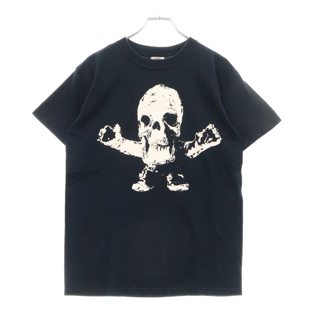 OLD FOTI オールド フォティプリント 半袖Tシャツ カットソー ブラック Bランク