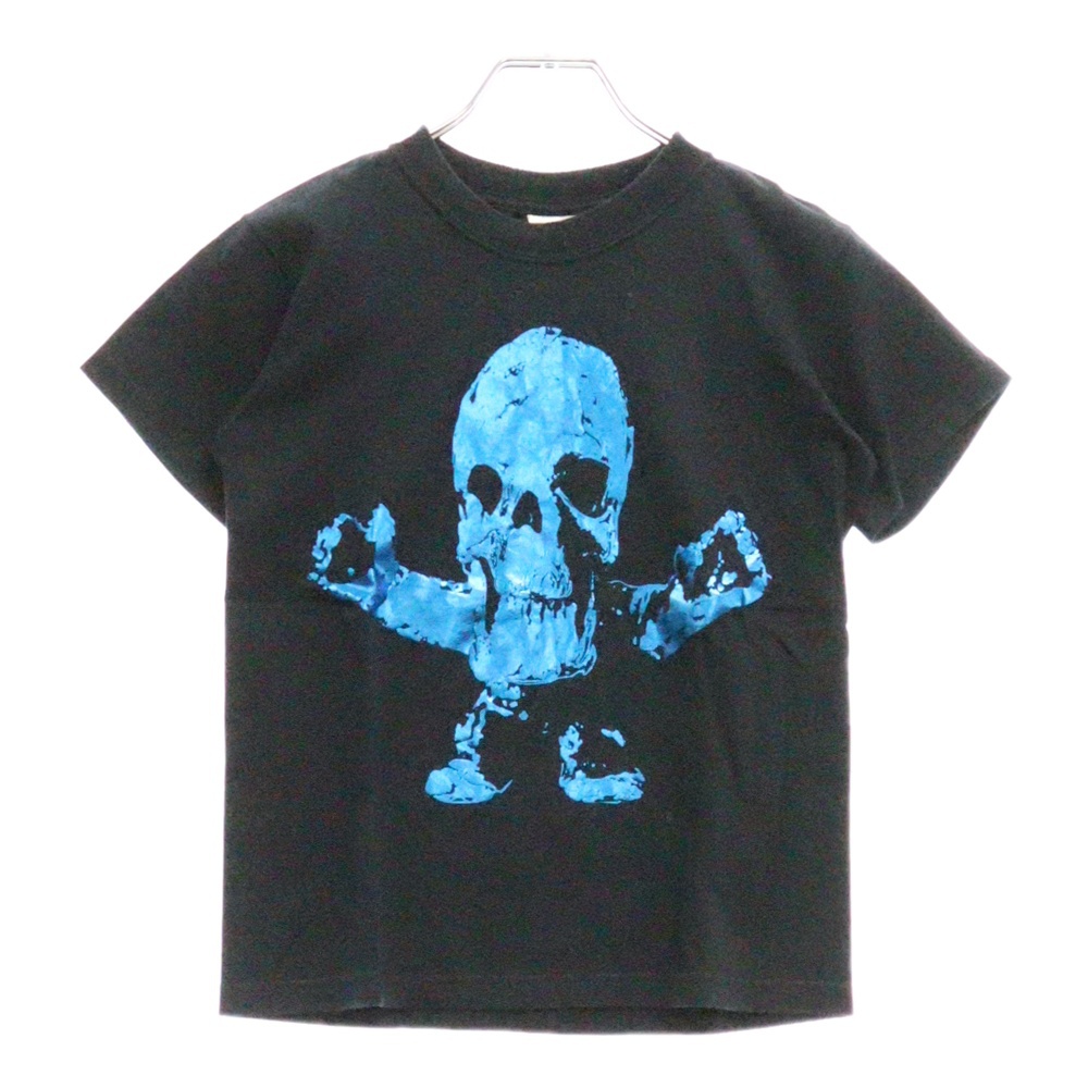 OLD FOTI オールド メタルフォティ 半袖Tシャツ カットソー ブラック/ブルー レディース Bランク