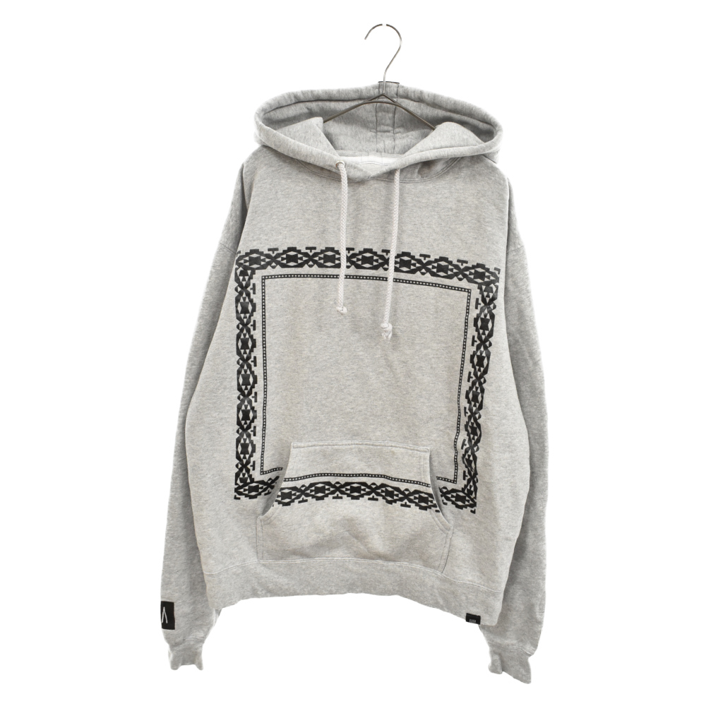 バックラインプルオーバーパーカー グレー ABランク