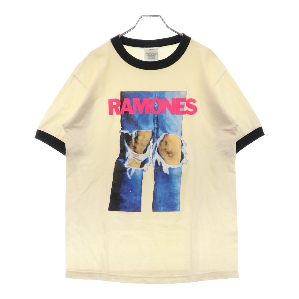 80s RAMONES 長袖カットソー ホワイト