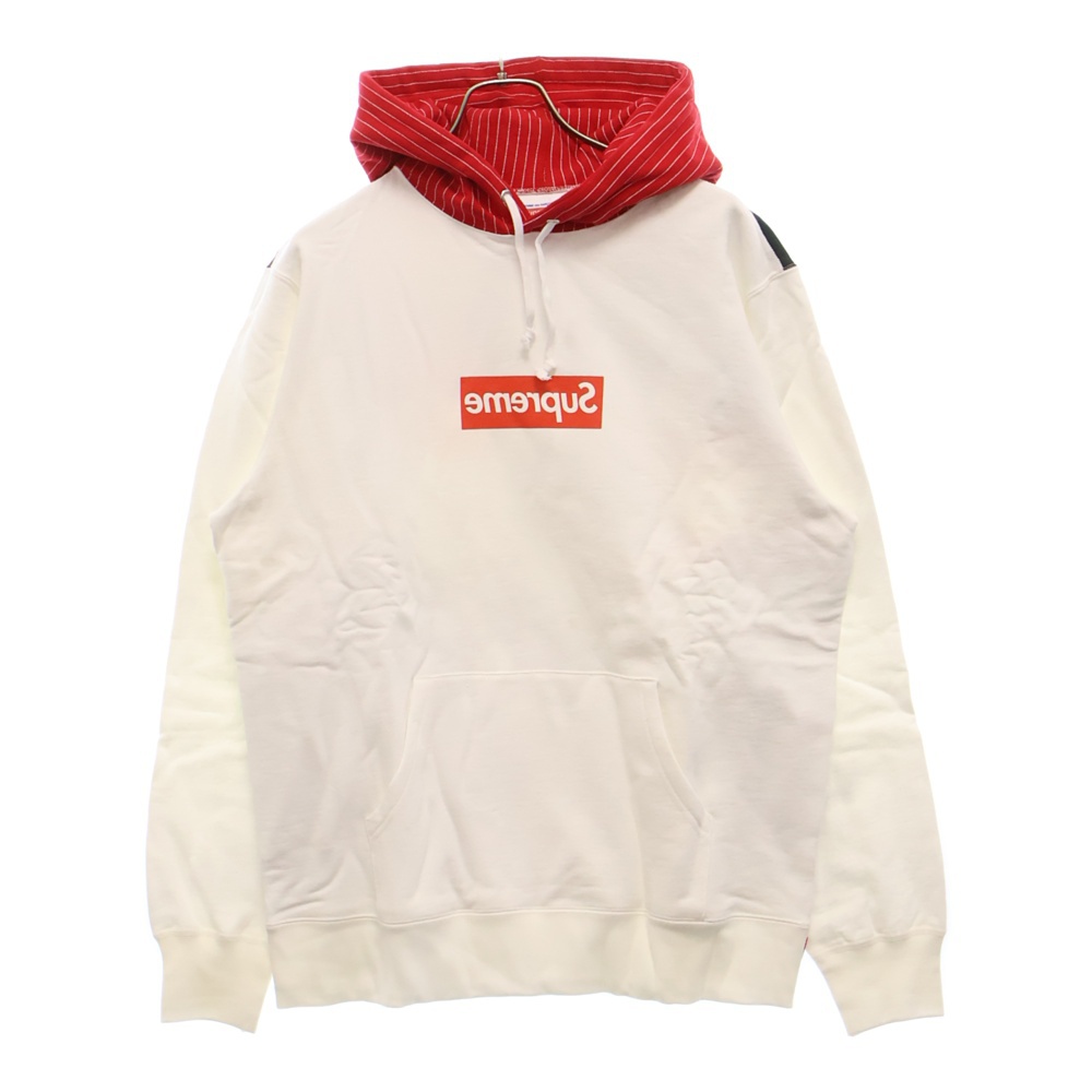 シュプリーム 14SS × COMME des GARCONS SHIRT Box Logo Pullover 