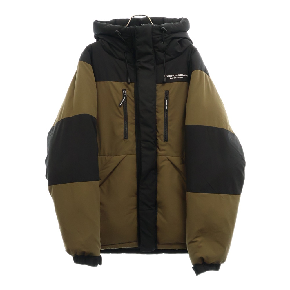 23FW DOWN GLACIER JACKET ダウン グリシア ジャケット カーキ/ブラック DJK234051 Bランク