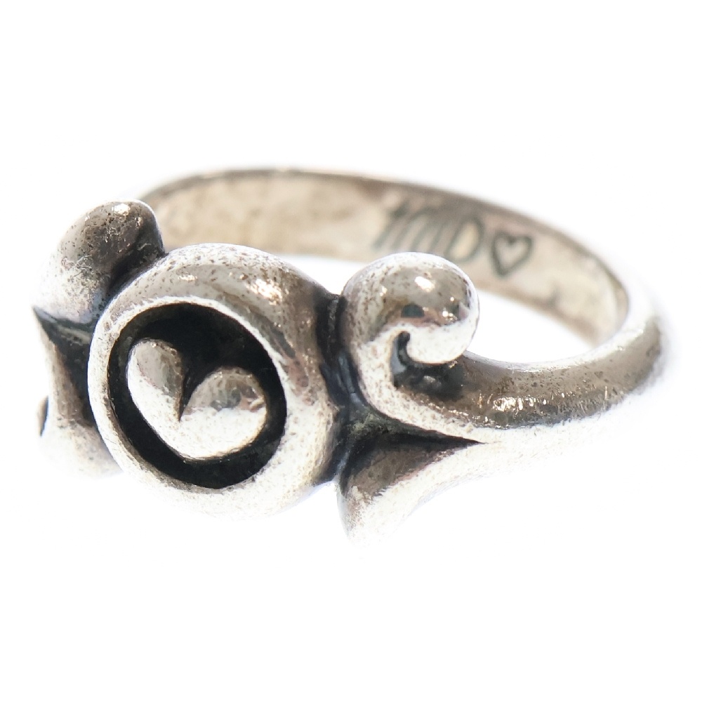 FANCY RING HEART ファンシー ハート シルバーリング Bランク