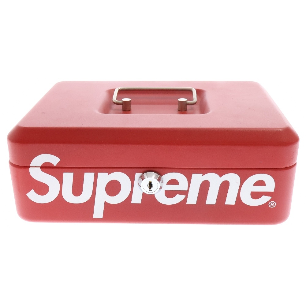 17AW Lock Box ロックボックス ハンドバッグ レッド Bランク