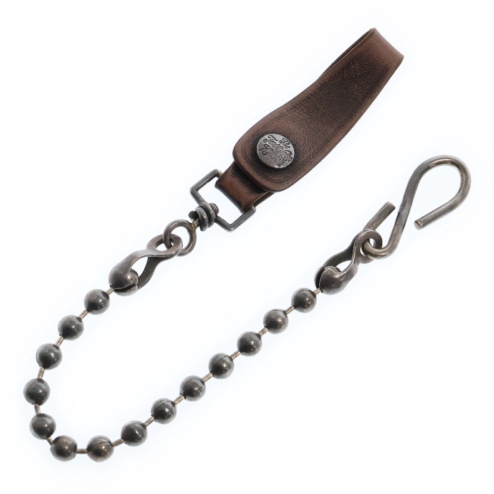 T-WALLET CHAIN ウォレットボールチェーン シルバー Bランク