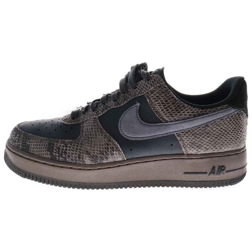 AIR FORCE 1 07 LV8 エア フォース ローカットスニーカー スネーク US10.5/28.5cm グレー/ブラック CI5766-994 Bランク