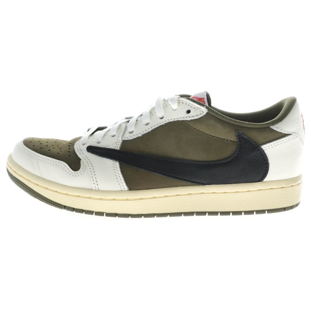 ナイキ ×TRAVIS SCOTT AIR JORDAN 1 LOW OG SP Reverse Olive 