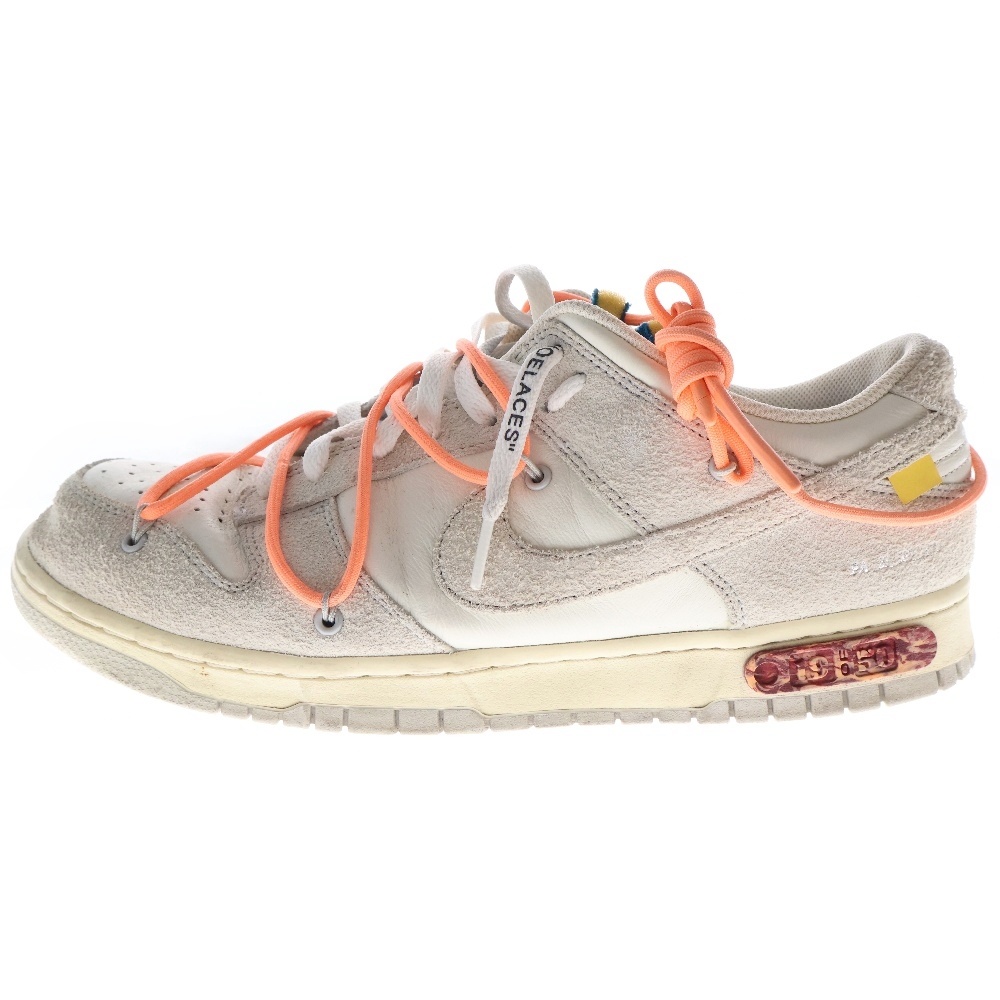 ナイキ ×OFF WHITE DUNK LOW The 50 Collection Lot 19 オフホワイト 