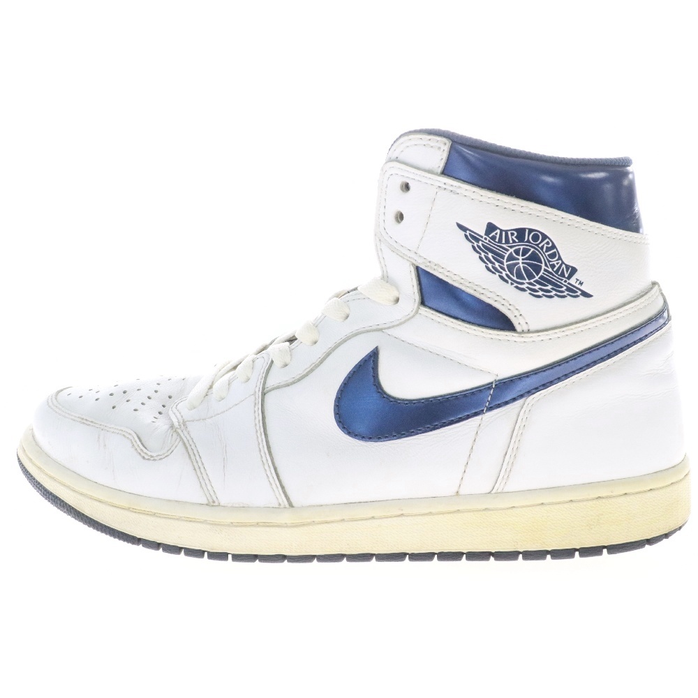ナイキ AIR JORDAN 1 RETRO HIGH OG METALLIC NAVY 555088-106 エア 