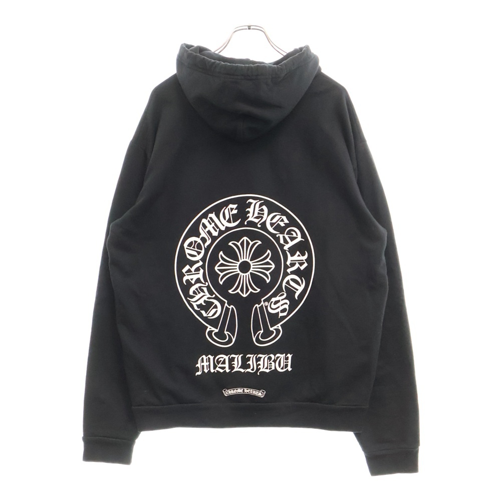Malibu Horseshoe Pullover Hoodie マリブ限定 ホースシュープルオーバーフーディ スウェットパーカー ブラック Aランク