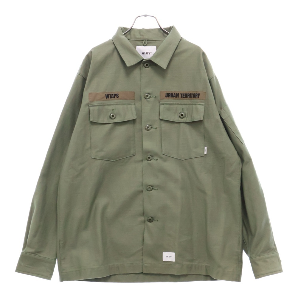 WTAPS 21AW BLANK LS COPO ダブルタップス　長袖カットソー WTAPS ダブルタップス 21AW STENCIL/LS/COPO 212ATDT-CSM11