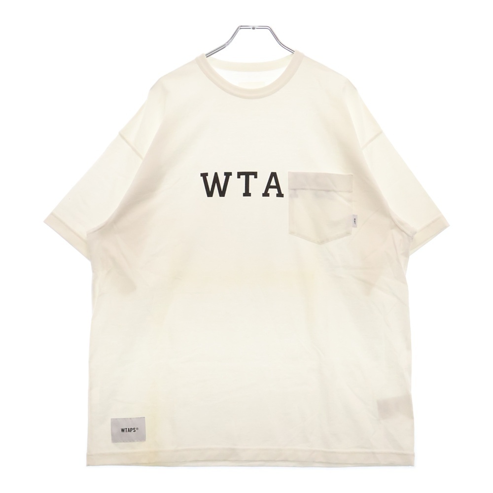 ダブルタップス 23SS DESIGN 01 SS TEE 231ATDT-CSM13 ロゴプリント 