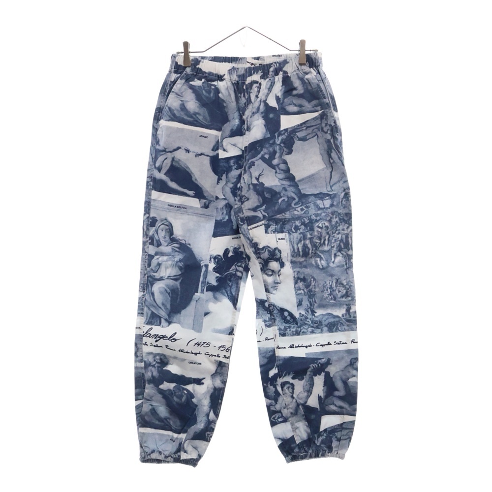 シュプリーム 17AW Michelangelo Pant ミケランジェロアートプリント