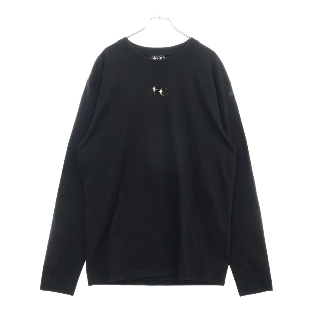 TC Basic Long Sleeve TC24TS0803 TCロゴ エンブレム付き ロングスリーブ 長袖カットソー ブラック Bランク