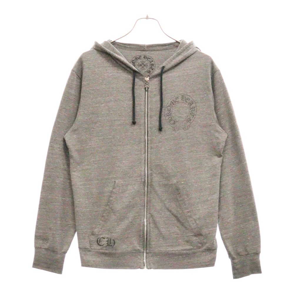 SWETSHRT HD ZIP バックCHプラスジップパーカー Bランク