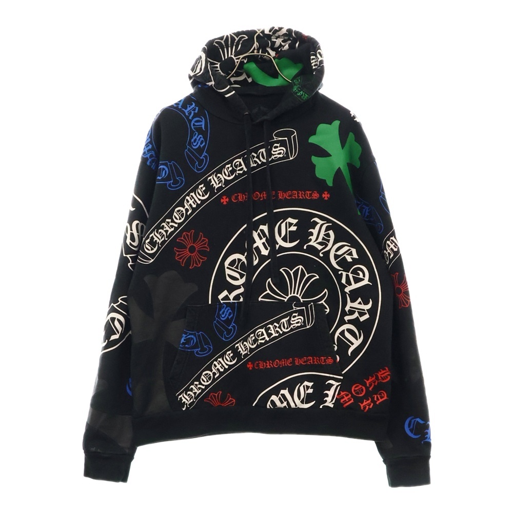 STENCIL HOODIE ステンシルプリントプルオーバーパーカー Bランク