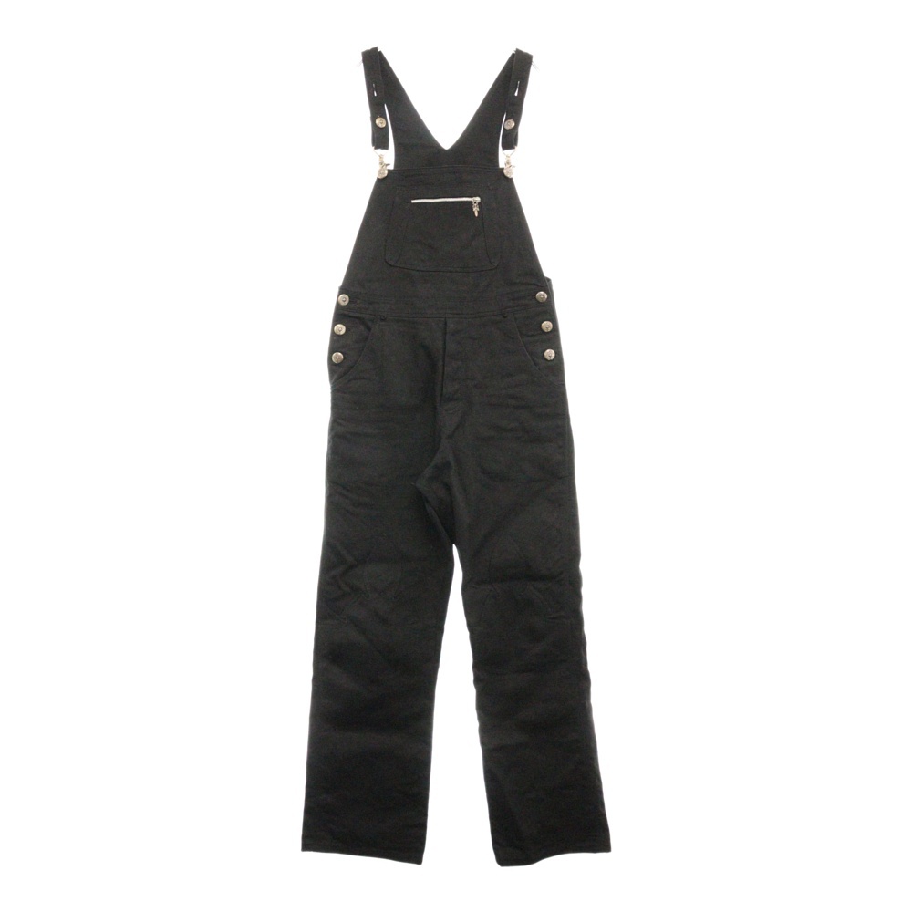 OVERALL オーバーオール デニムオーバーオール ブラック Bランク