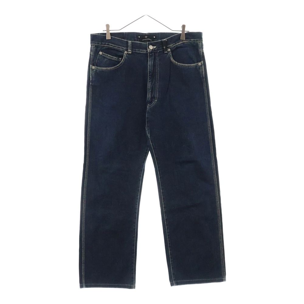 STONE ISLAND ストーンアイランド ｲﾝﾃﾞｨｺﾞ ｼﾞｯﾌﾟﾌﾗｲ ｽﾄﾚｰﾄﾃﾞﾆﾑﾊﾟﾝﾂ