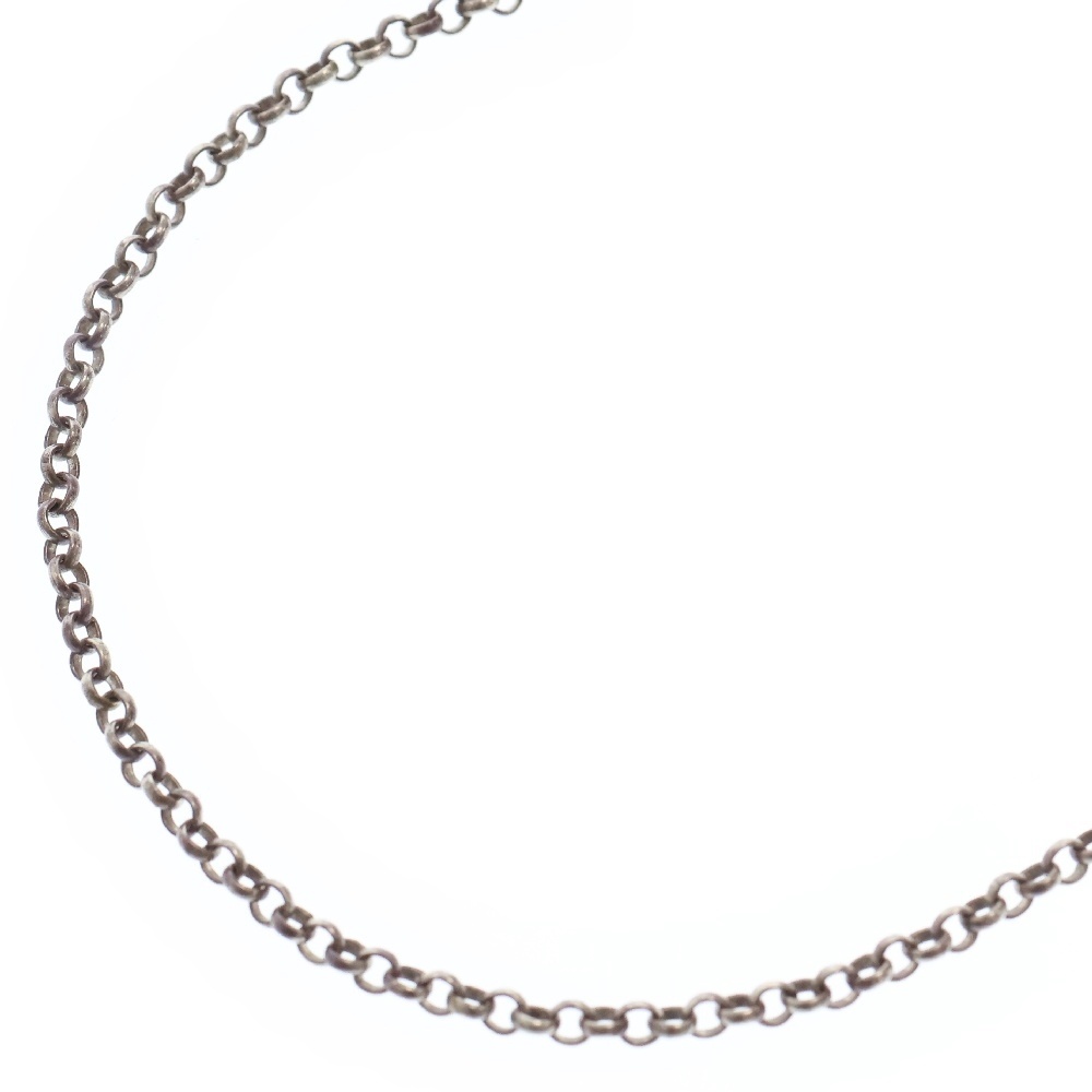 NECKCHAIN R18 ロールチェーンネックレス 18inch シルバー BCA083 Bランク