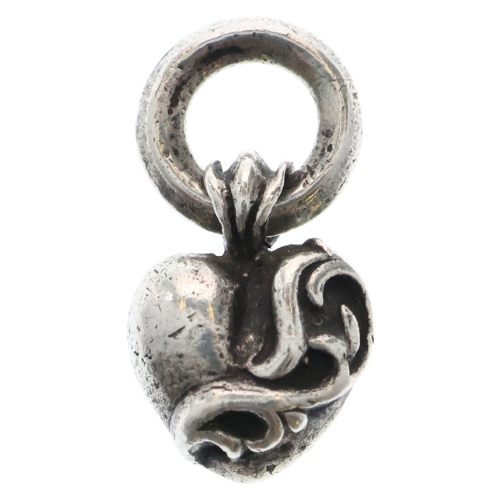 OLD HEART CHARM オールドハートチャーム ペンダントトップ シルバー BCA277 Bランク