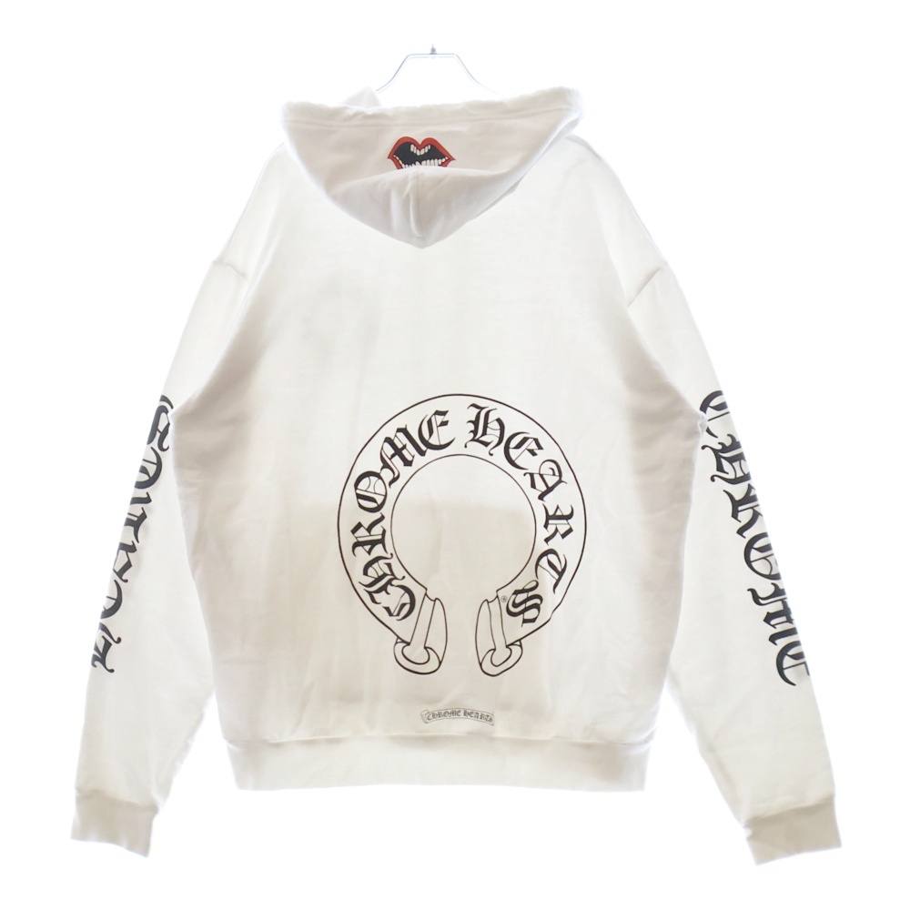 MATTY Chomper Horseshoe Hoodie×マッティボーイ チョンパーホースシュー スウェット プルオーバーパーカー ホワイト Aランク