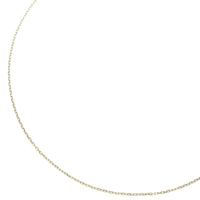 K18YG ナロー ネックレスチェーン イエローゴールド Aランク