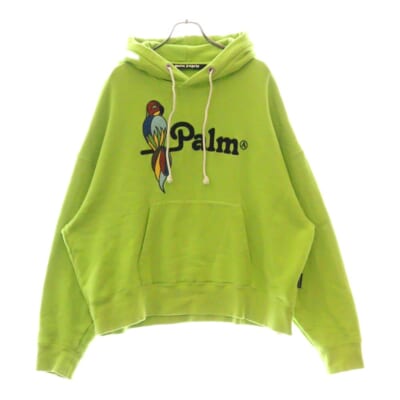 Parrot ロゴ プルオーバーパーカーフーディー PMBB058S22FLE009 グリーン Bランク