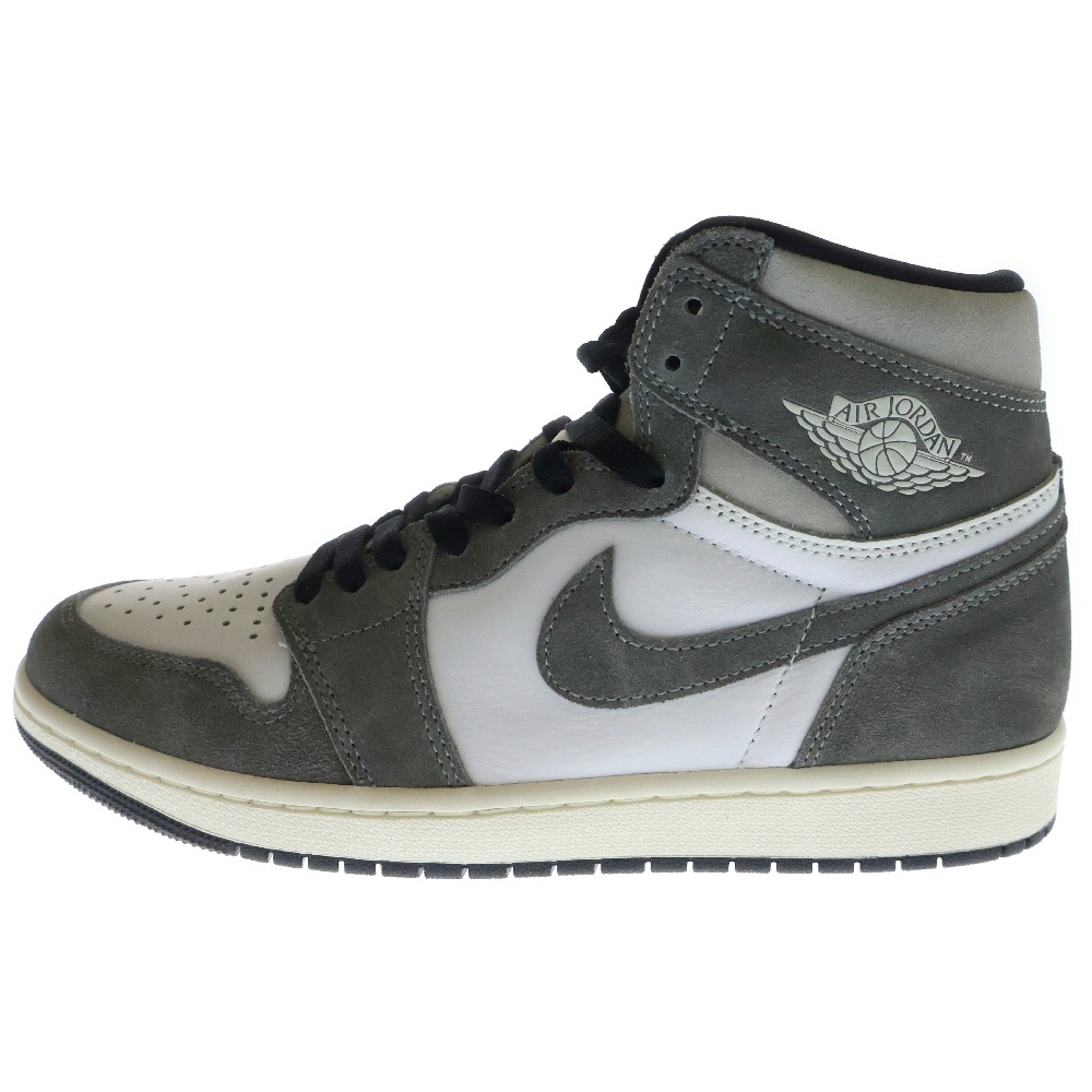 AIR JORDAN 1 RETRO HIGH OG SMOKE GREY DZ5485-051 エアジョーダン1 スモークグレー ハイカットスニーカー US9.5/27.5cm Aランク