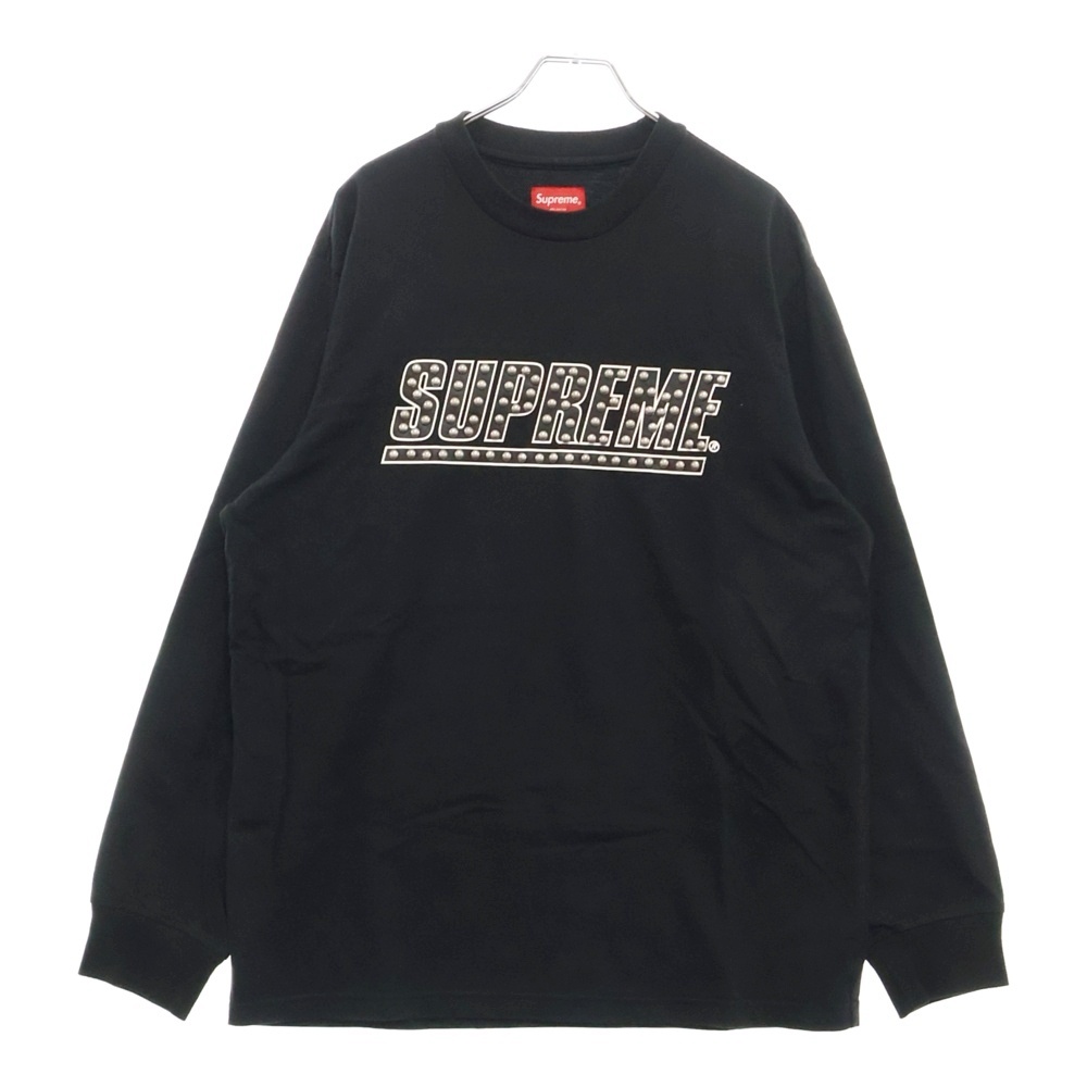 シュプリーム 20SS Studded L/S Top Tee スタッズ ロングスリーブ T 