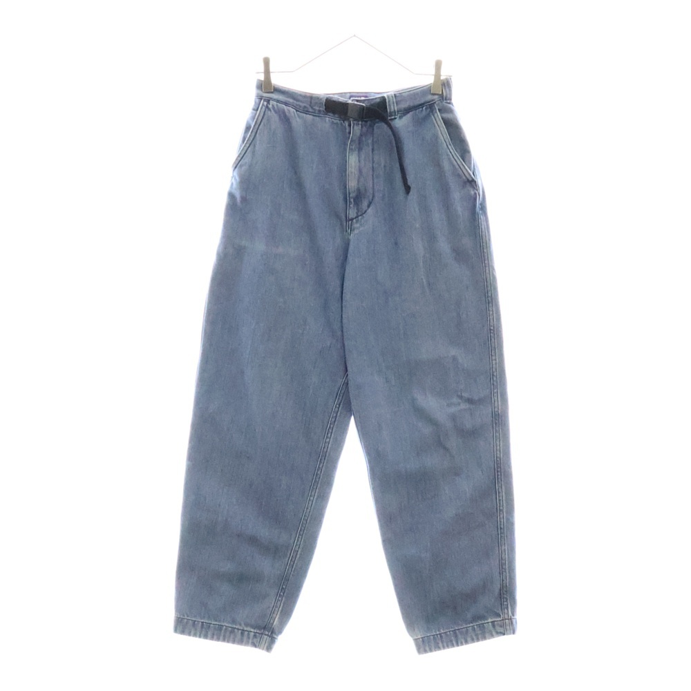 DENIM WIDE TAPERED FIELD PANTS NT5418N デニム ワイドテーパードパンツ インディゴ レディース Bランク