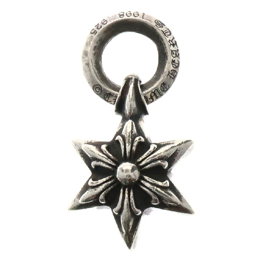 6POINT STAR CHARM 6ポイントスターチャーム ペンダントトップ シルバー BCA204 Bランク