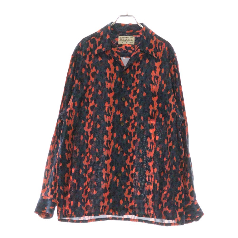 LEOPARD HAWAIIAN SHIRT S/S レオパード ハワイアンシャツ 長袖シャツ 24FWE-WMS-HI01 マルチ Bランク