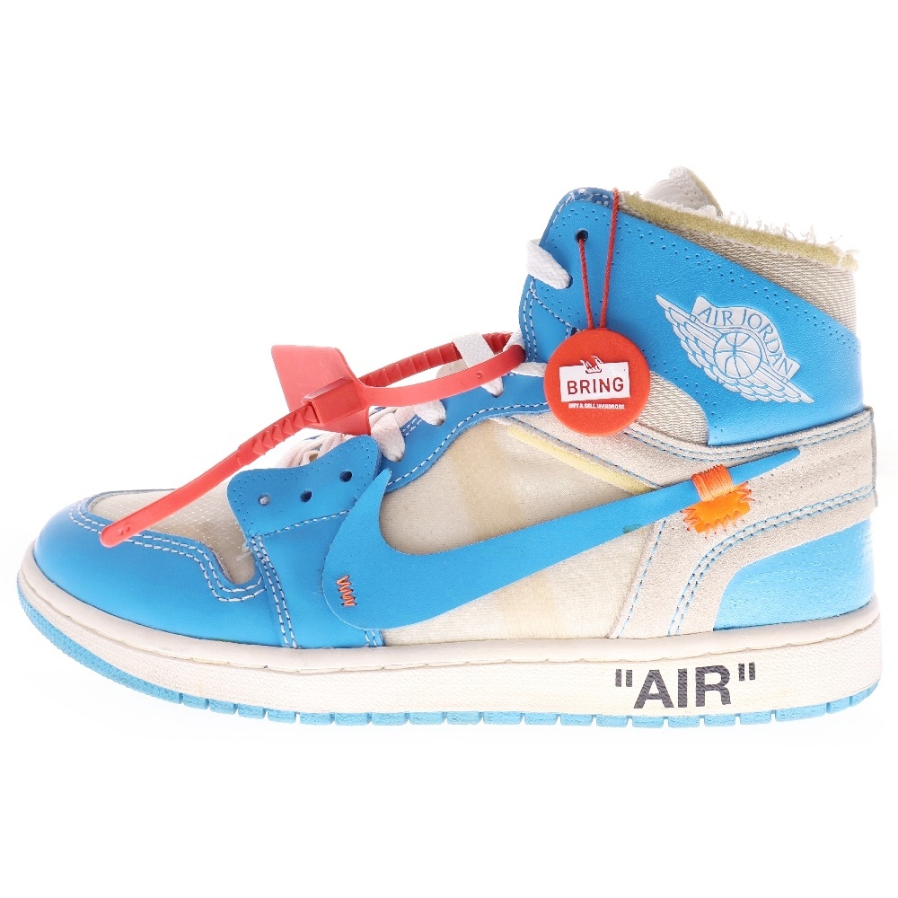 ナイキ ×OFF-WHITE AIR JORDAN 1 HIGH UNC オフホワイト エア
