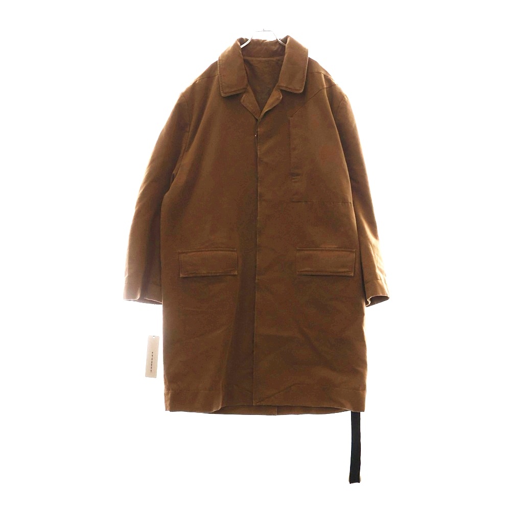 24SS JUMBO MAC ジャンボ マック コットン ロング コート ブラウン DU01D1968-CB Aランク