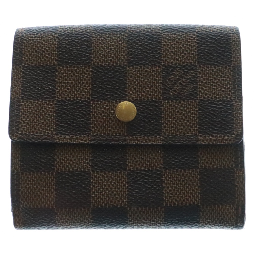 ルイヴィトン ヴェルニ アマラント 財布 カルトクレディ M93523 Wホック